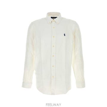 폴로 랄프 로렌 Custom 핏 Linen 셔츠 710966294506 TP571730015