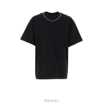 25FW 엠부쉬 Ballchain T 셔츠 BMAA001S24JER0011010 TP577749724