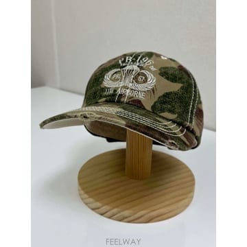 00s 폴로 랄프로렌 PR-196 폴른 다이브 에어본 브리티시 카모 볼캡 모자