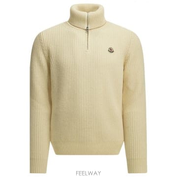 26FW Moncler Ciclista Tricot 하프 Sleeve 스웨터 9F00003M1241060 T