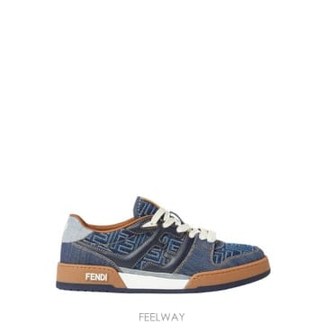 26SS Fendi 데님 Fendi Match 스니커즈 7E1495AU2NF1SVJ TP579256090