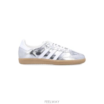 26FW ADIDAS Metallic Silver Samba 스니커즈 JR0035SILVMT TP579256