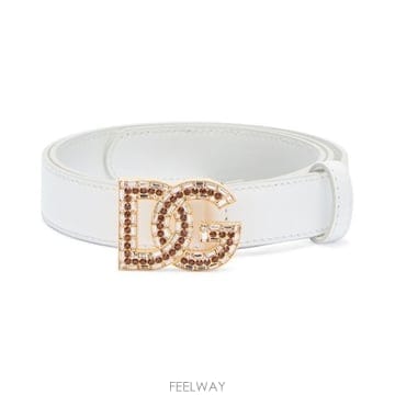 26 FW 돌체앤가바나 크리스탈 로고 버클 벨트 80002 BE1682AW576