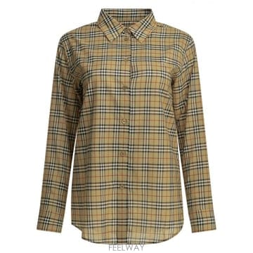 26FW Burberry Emma 체크 Casual 셔츠 8127758 TP578895688