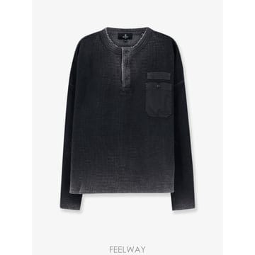 리프리젠트 긴팔 티셔츠 Black