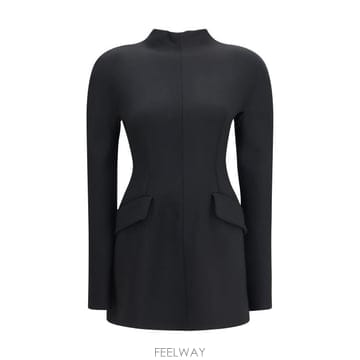 26FW 스포트막스 원피스 2622226032600 003 BLACK