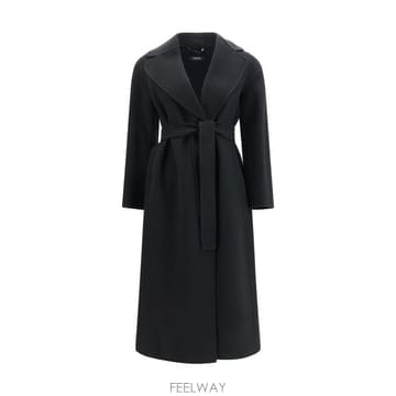 26FW 에스막스마라 카포토 코트 2629016073600 013 BLACK