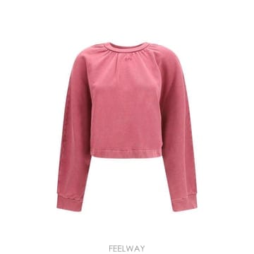 26FW 오프화이트 후드 티셔츠 2FE00458T W540 PINK