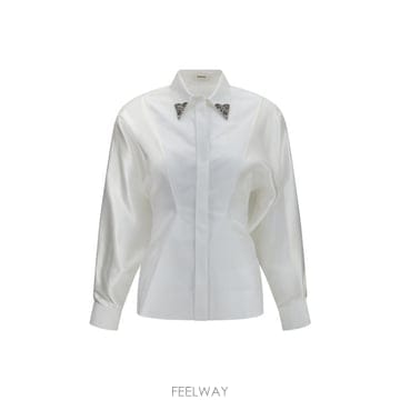 26FW 베르사체 셔츠 10265081A13878 1W000 WHITE