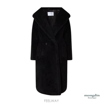 [국내] 25FW 막스마라 테드걸 테디 베어 아이콘 코트 블랙 2521016052600