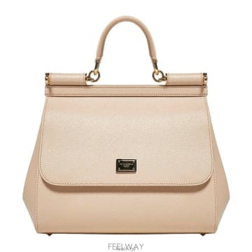 26 FW 돌체앤가바나 시칠리아 로고 플라크 라지 토트백 80414 BB6002A1001