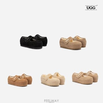 호주어그 오즈웨어 26FW 메리제인 Elevator 어그슬리퍼 양털슬리퍼 OB970E