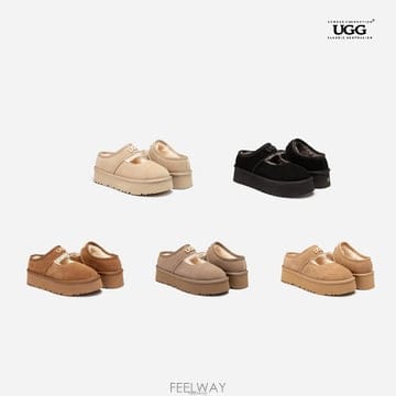 호주어그 오즈웨어 26FW 메리제인 플랫폼 어그슬리퍼 양털슬리퍼 OB1000