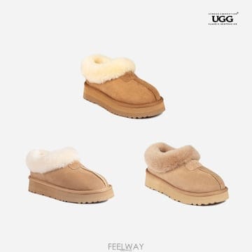 호주어그 오즈웨어 26FW 다니엘라 앵클플랫폼 어그슬리퍼 양털슬리퍼 OB808