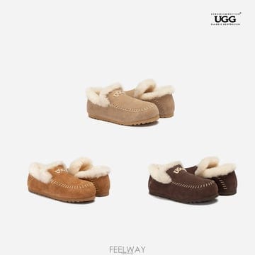 호주어그 오즈웨어 26FW 조안 쉬어링 Emb 어그슬리퍼 양털슬리퍼 OB1001