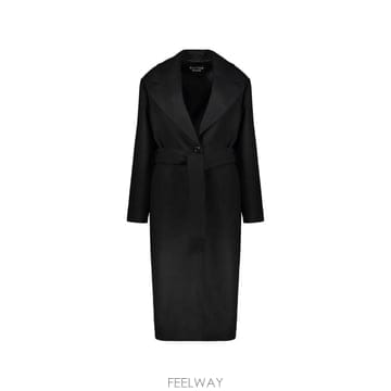 26 FW 모스키노 벨트 와이드 칼라 코트 T06016120 TP455399173