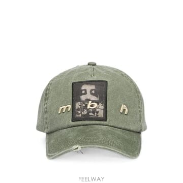 26 FW MISBHV 디스트레스드 그래픽 패치 캡 모자 261U115 TP457635288