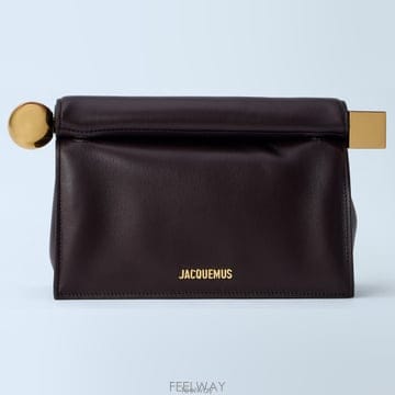 26 FW 자크뮈스 La Pochette Rond Carre 포셰트 클러치백 24EBAW00356AC27L14 890