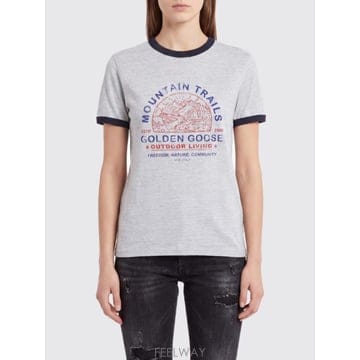 GOLDEN GOOSE 여성 티셔츠 GWP02768P00264260717 TP646734342