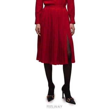 26FW 구찌 스커트 865115 RED