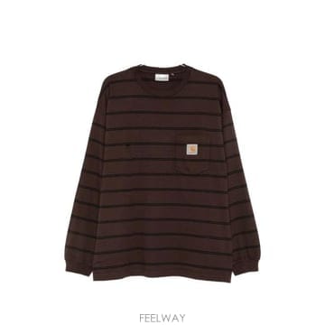 26FW 칼하트 탑 I037271 3VQGD BROWN