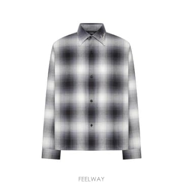 26FW 아미리 셔츠 AM426SH064 0002 GREY BLACK