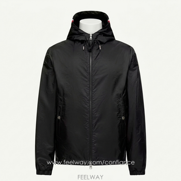 몽클레어 몽클 그림퍼스 남성 바람막이 후드 재킷 블랙 MONCLER GRIMPEURS