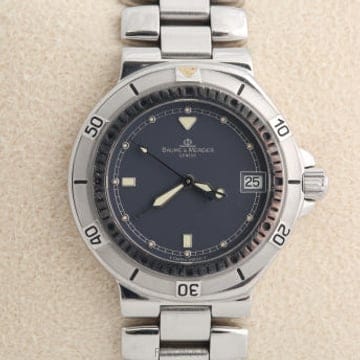 보메 메르시에 Baume & Mercier 포뮬러 S 블랙 다이얼 쿼츠