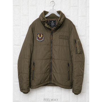 Alpha Industries 알파인더스트리 카키 패딩 MA-1 항공점퍼 L/호구제샵