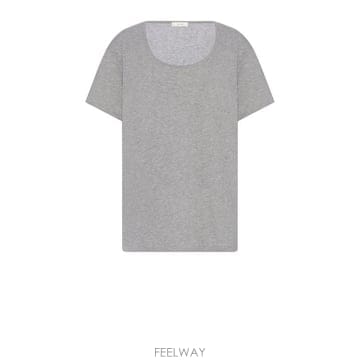 더 로우 긴팔 티셔츠 LRM LIGHT GREY MELANGE