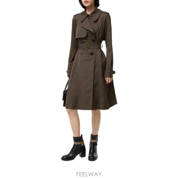 [S] 26FW 버버리 LONG GABARDINE PEMBURY 트렌치 코트 8127089 C5958