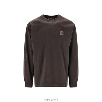 26FW 칼하트 WIP 비스타 롱슬리브 티셔츠 I030779 47GD Brown