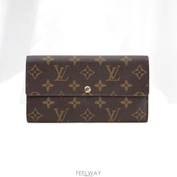 중고명품건대점 / Louis Vuitton(루이비통) M61734 모노그램 캔버스 사라 월릿 장지갑