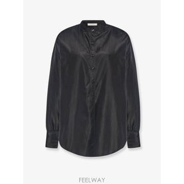 [A8] 더 로우 R000560 블라우스 셔츠 탑 여성 R000560-W4640BLK
