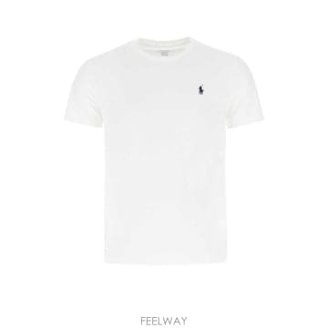 26FW 폴로 랄프로렌 반팔 티셔츠 710680785 003 White