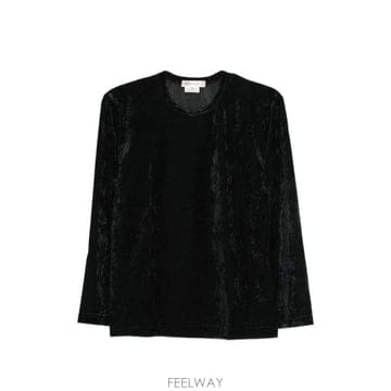 26FW 꼼데가르송 반팔 티셔츠 GRT017 BLACK