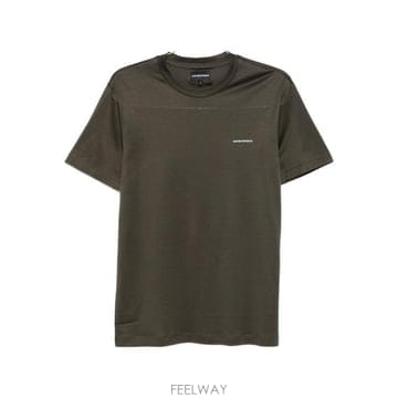 25FW 엠포리오 아르마니 반팔 티셔츠 8N1TD8 1JUVZU8120 Verde