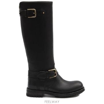 26 FW 돌체앤가바나 버클 디테일 바이커 부츠 블랙 80999 CU1213AW352