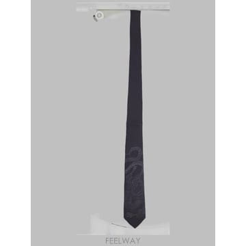 26FW 아워레가시 넥타이 A4268TB BLOOMINGWYVERNPRINT BLACK