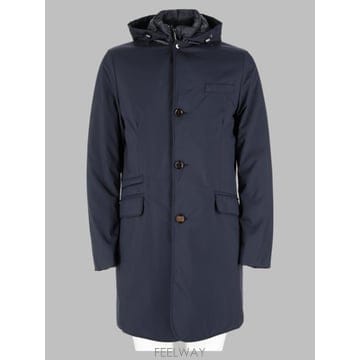 26FW 무레르 REDON PUM 르동 PUM 코트 MOUCA100030 TEPA034U0497 BLUE
