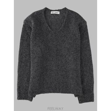 26FW 아워레가시 스웨터 M4263LA SLUBTWISTEDASHGREYWOOL