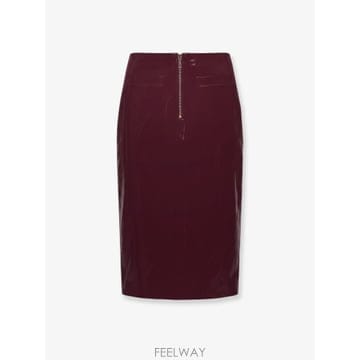 [A8] 셀프포트레이트 AW26080MSKPU 스커트 치마 여성 AW26080MSKPU-PURPLE