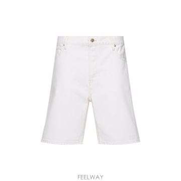 프레임 The leisure 미드라이즈 데님 쇼츠
