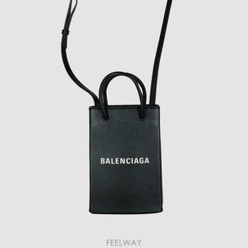 발렌시아가 로고 폰 쇼핑백