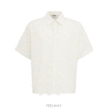 엠에스지엠 반팔 셔츠 블랙