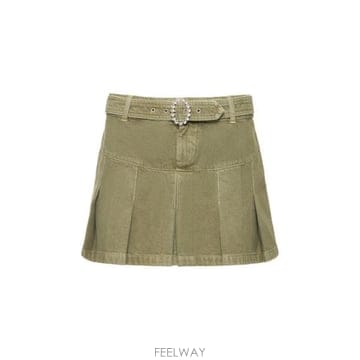 26 FW 알렉산드라리치 여성 주름 스커트 디테일 벨트 포함 TP724688356