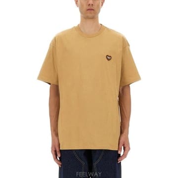 25FW 칼하트 WIP 하트 2 하트 티셔츠 I035203 07E XX BEIGE