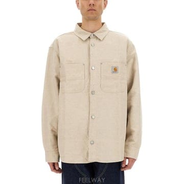 25FW 칼하트 WIP 월터 셔츠 자켓 I033578 05 02 IVORY