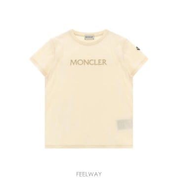 26SS Moncler T 셔츠 in cotone 베이직 Moncler 8C0000989AT9050 TP57