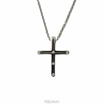 다미아니 디사이드D  다이아몬드 목걸이 K18WG